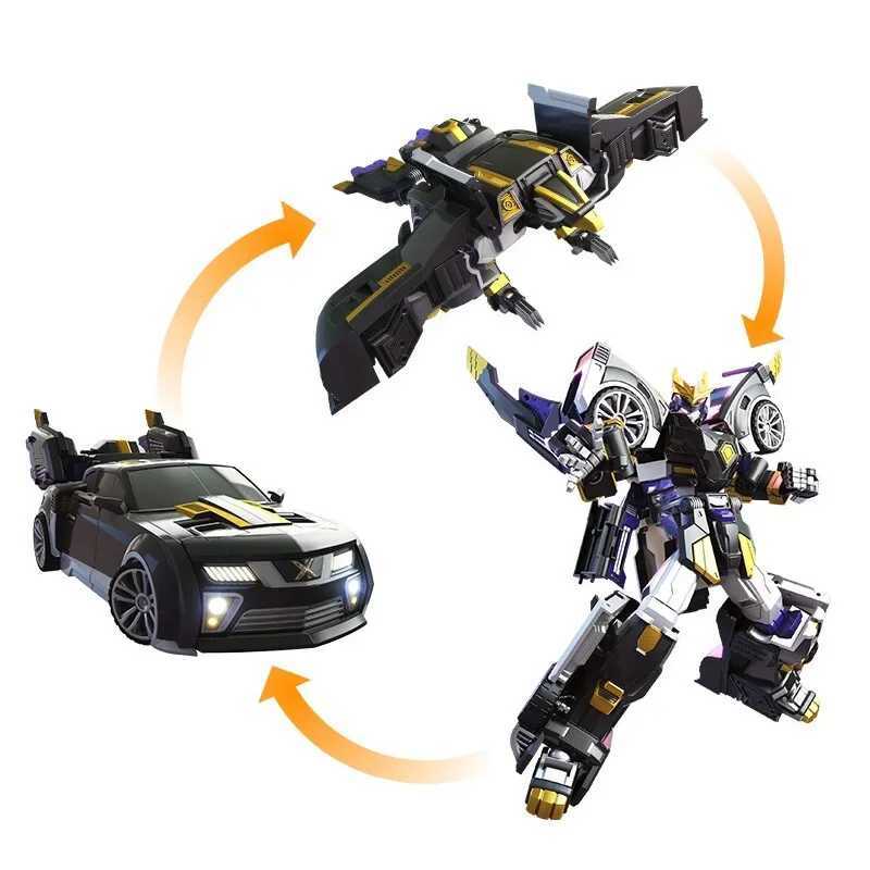 Mini Force Super Dinosaur Power Transformation Robot Toy Action Diagram MiniForce X Simulation Car Deformation Airplane ToyT250320