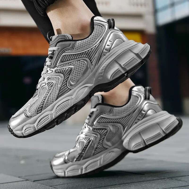 2025 Sneakers Male casual tennis shoes Trainer Race Breathable fashion loafers running Shoes for mens