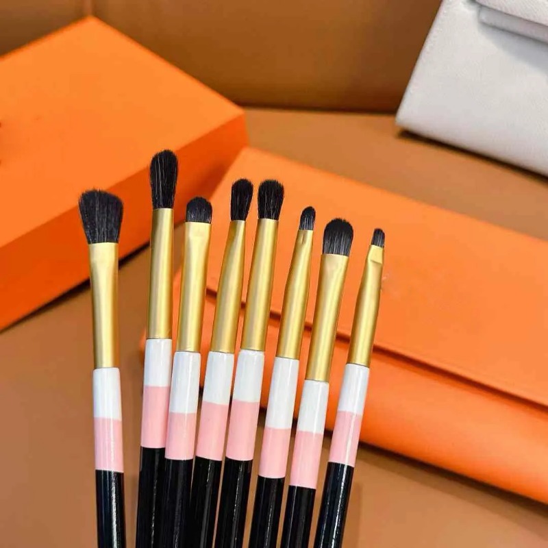 Designer Makeup Brushes Wool Loose Powder Correcting BrushBlush Foundation Brush Complete Gift Set