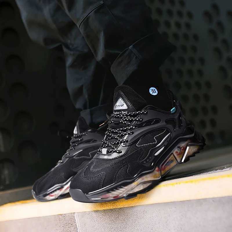 New autumn short and chubby sports shoes breathable ultra-fine fiber mens shoes for running high-quality leisure benches comfortable and fashionable s