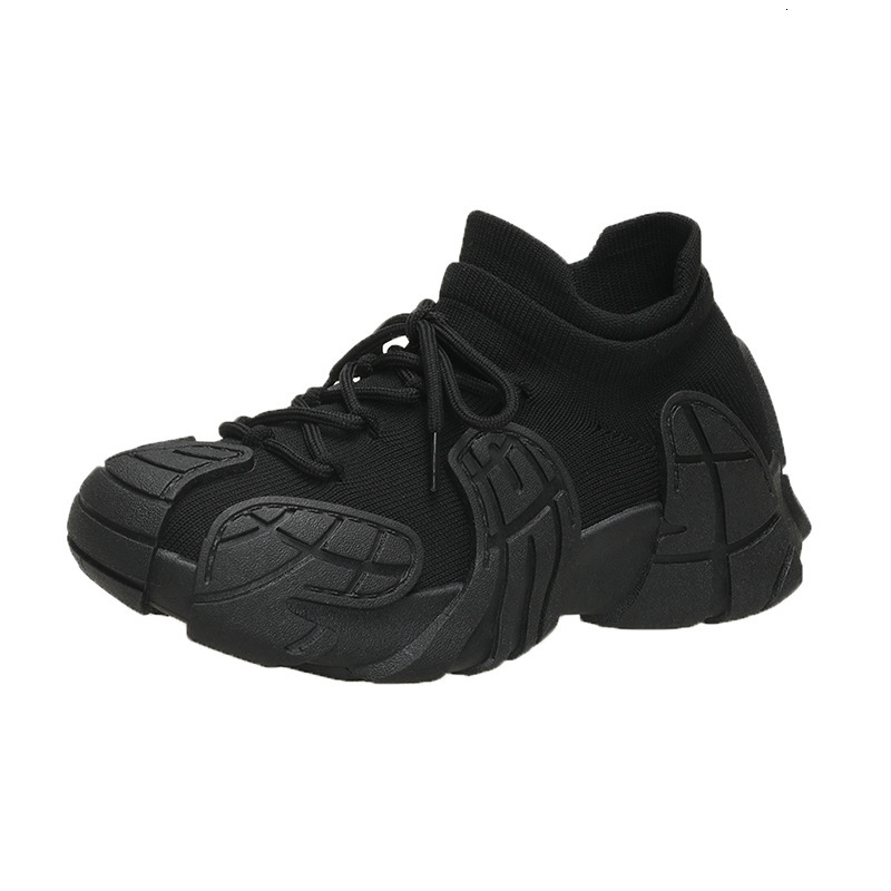 Sock 2025 New Casual Thick soled Women's Summer Breathable Octopus Flying Weaving Sports Shoes Large Size