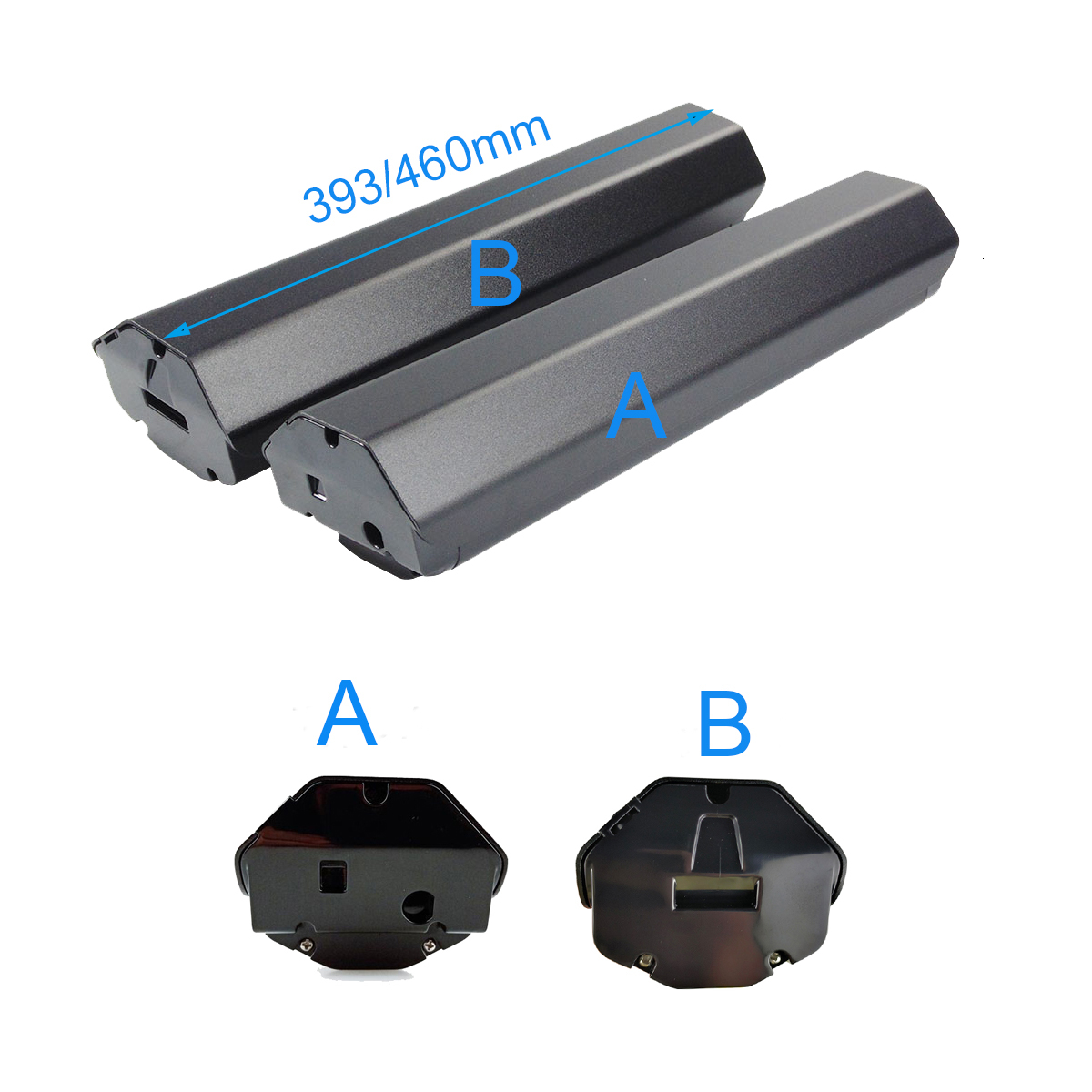 Crussis 36V Integrated Battery 11.6Ah 13Ah 16Ah 17.5Ah for AWB Crussis Lectron Haven Power Flow Wave Pedelec Akku Replacement