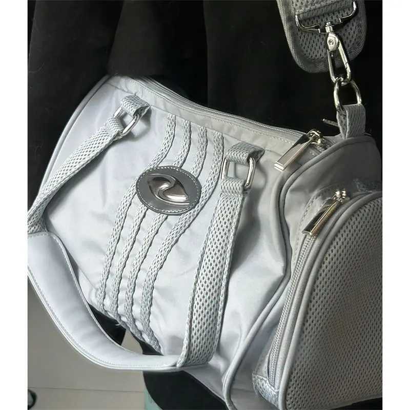 s Sports Bag Women Nylon High-capacity Womens Handbags Vintage Cargo Shoulder Crossbody Casual Y2k Luxury Bag Y250320