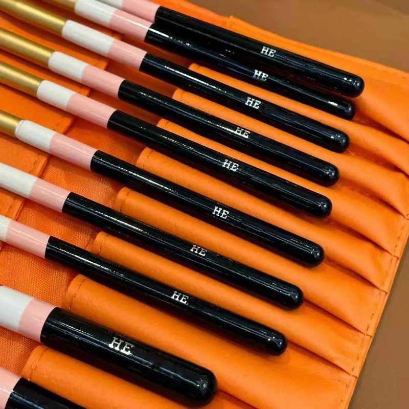 Designer Makeup Brushes Wool Loose Powder Correcting BrushBlush Foundation Brush Complete Gift Set