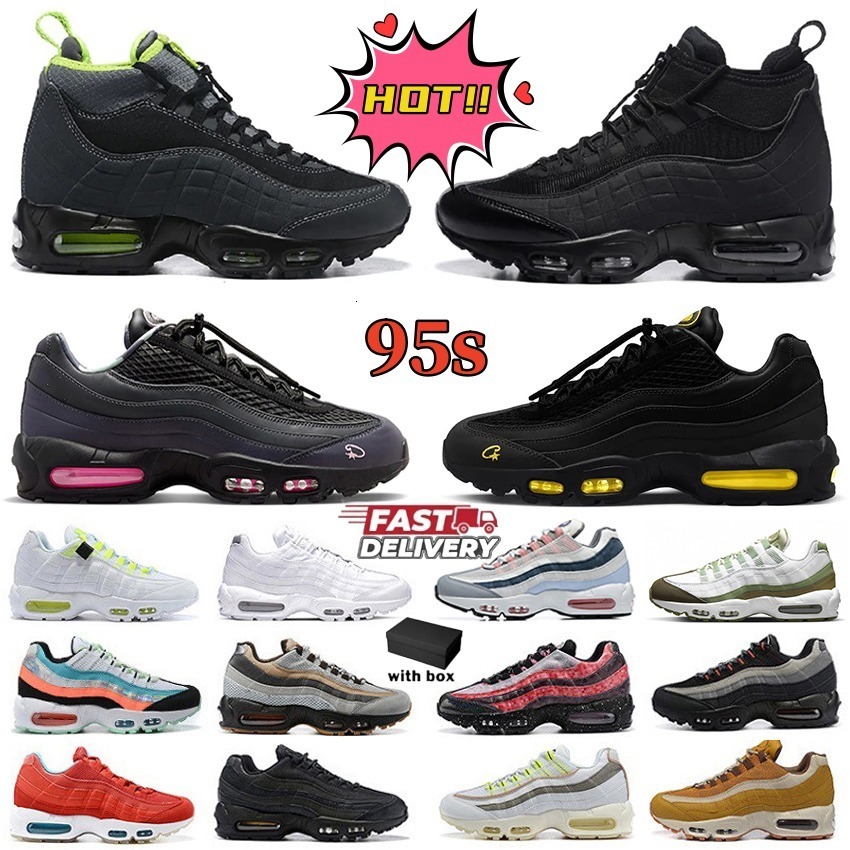 95 95s Men Women Running Shoes Tour Yellow Sneaker Mid Triple Black White Aegean Storm Sequoia Pink Beam Obsidian Neon Wheat High Sketch Trainers Sports Sneakers