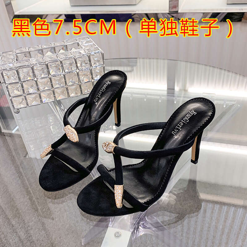 High Heel Women S New Summer Sexy Snake Shaped With Sandals And Slim Heels Versatile Roman Shoes