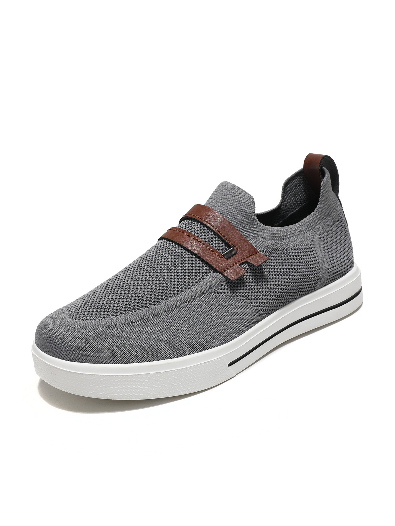 2025 With Box Designer fashionable casual shoes Canvas shoes for men in summer, fly woven breathable mesh, one foot lazy shoes