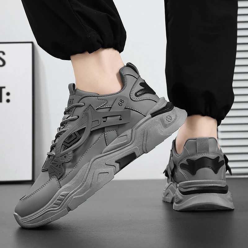 Mens casual sports shoes breathable lightweight fashionable outdoor soft mens running shoes sports jogging walking shoes Y250320