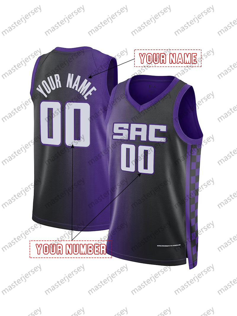 5 Fox 2025 Basketball Jersey Crawford Murray Sabonis DeRozan Custom Jerseys Mens Womens Youth Sweatshirt - Embroidered