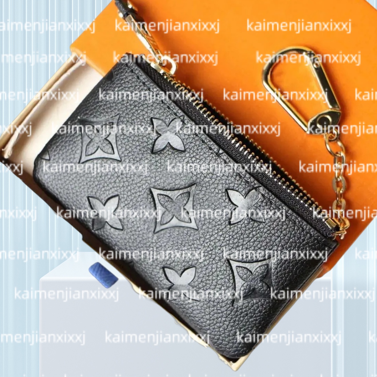 KEY POUCH M62650 POCHETTE CLES COIN PURSE Designer bags Fashion Womens Mens Ring Credit Card Holder Coin Purse Luxury Mini Wallet Bag Charm Brown Canvas bag 888