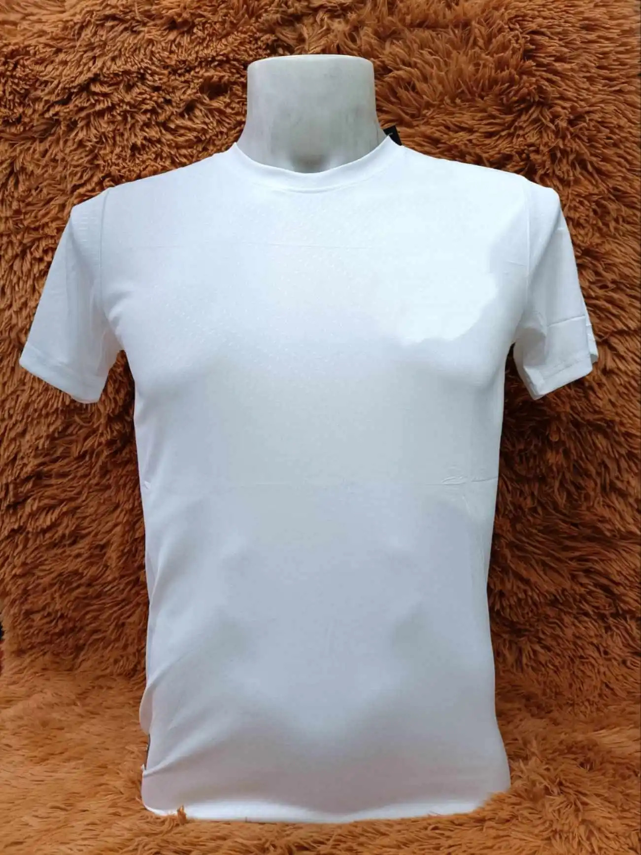 Summer mens Tshirt running sports zipper 3D printing staff collar breathable fast drying short sleeved shirt top 250312