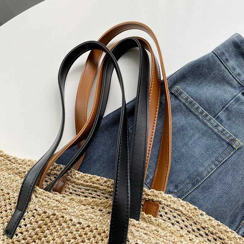 2025 New Str Woven Tote Womens Bag Designer Wicker New Beach One-shoulder Slanted Straddle Large Capacity Handbag Y250320
