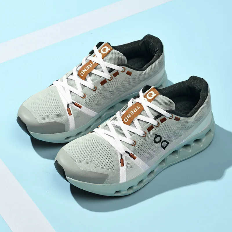 New trend sports shoes for men lg distance sports leisure running shoes shock absorbent bounce all mah breathable Z250407