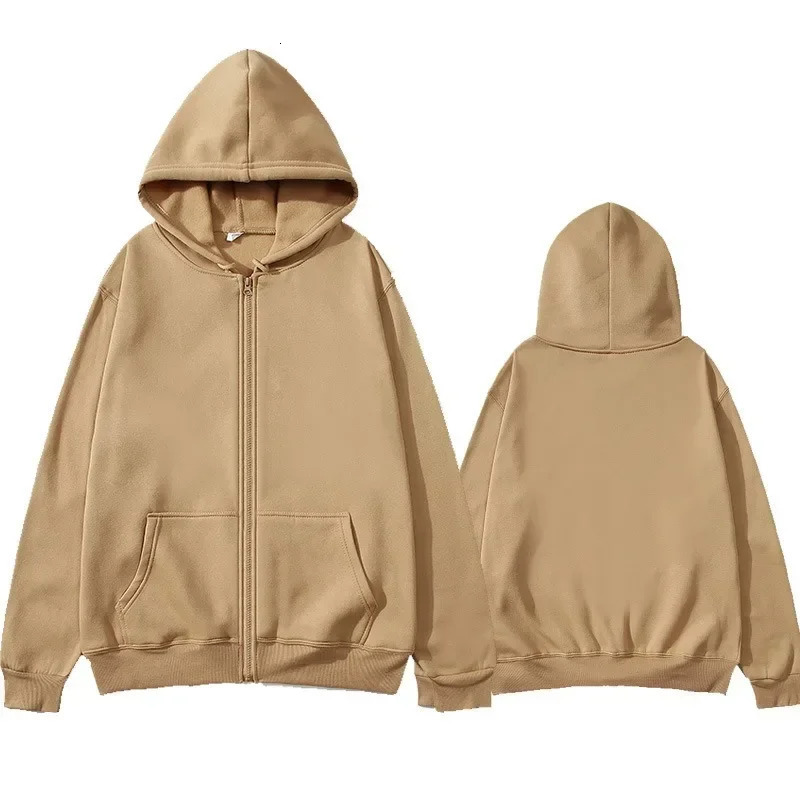 Zipper clre hoodies and sweatshirts suitable for comfortable fashionable autumn winter sportswear men women 250320Z