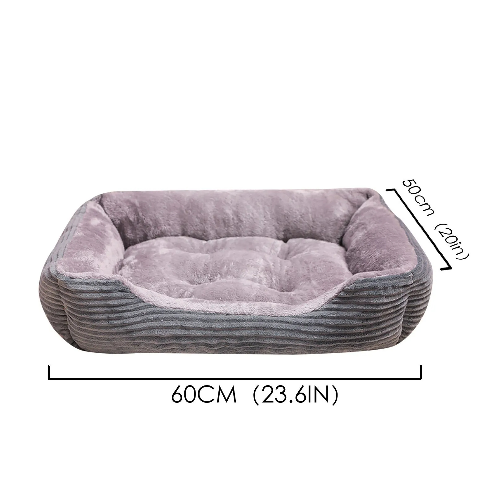 Drop transport multi-color pet big dog bed warm dog house soft nest dog basket waterproof kennel cat puppy large kennel - view 5