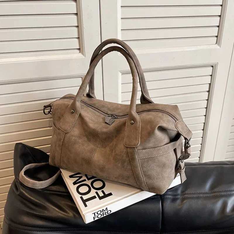 Light Luxury New Solid PU Zipper Womens For Sale 2024 High Quality Fashion High Capacity Leisure Classic Handbag Y250320