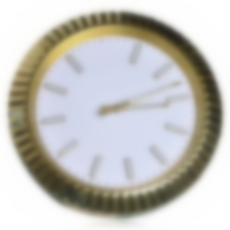 Home Decoration Wall Clocks Luxury Modern Design Quartz Large Wall Watch Stainless Steel With Date Luminous Silent Sweeping Hands