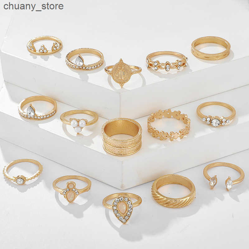 Solitaire Ring Wedding Rings adjustable ring set flower rings for women anillos mujer jewelry bague femme girls anillo schmuck accessories 230710 z250