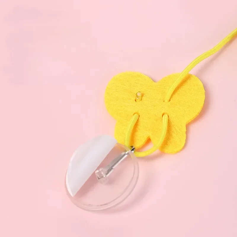 Cat Rope Long Rope Teasing Cat Toy Accessories Pet Kitten Toy Cat Toy Swing Sticky Disc Elastic with Bell Hanging Door Teasing
