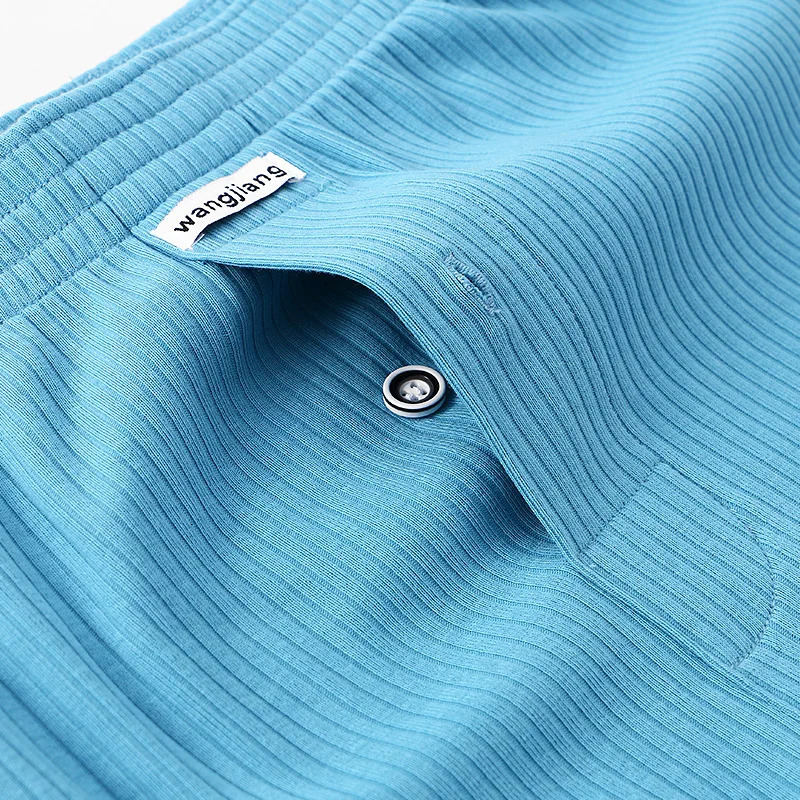 Mens Stretch Cotton Boxer Shorts Threaded Aro Pants Sleepwear Loungewear Boxers Male Underpants Panties 250320