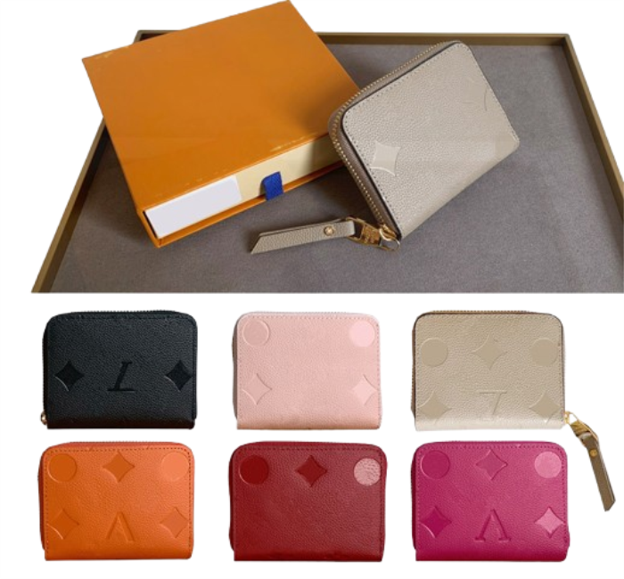 2025 New High Quality Women's Wallet Designer Fashion Leather Single Zipper Classic Wallet Mini Card Bag Wallet kenarose 5A