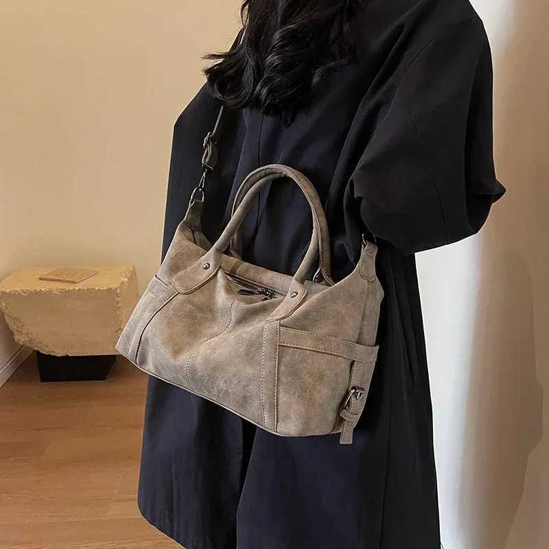 Light Luxury New Solid PU Zipper Womens For Sale 2024 High Quality Fashion High Capacity Leisure Classic Handbag Y250320