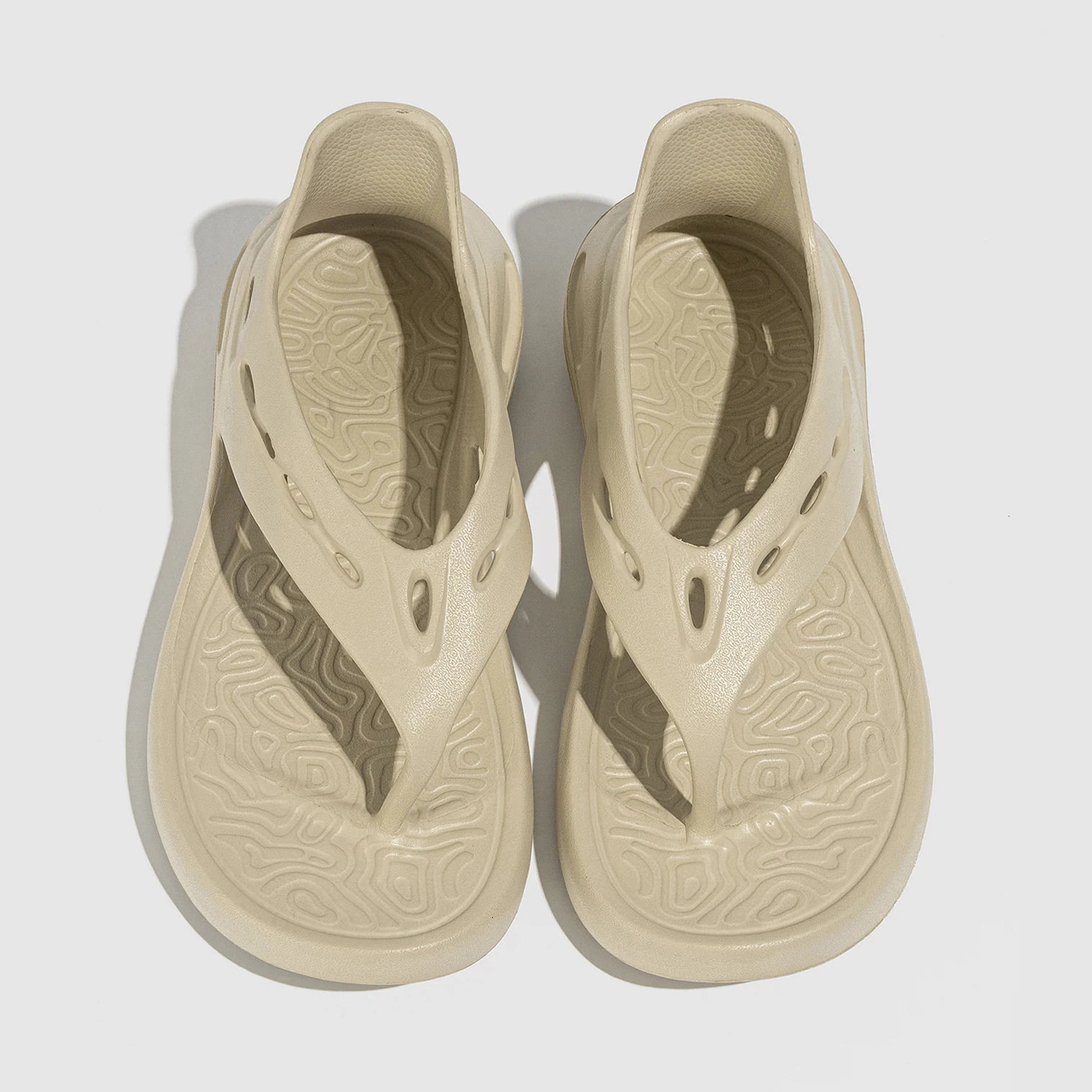 Womens sports sandals summer flat flip cover comfortable and casual slide up the lightweight platform hollow n 250321BJ - view 7