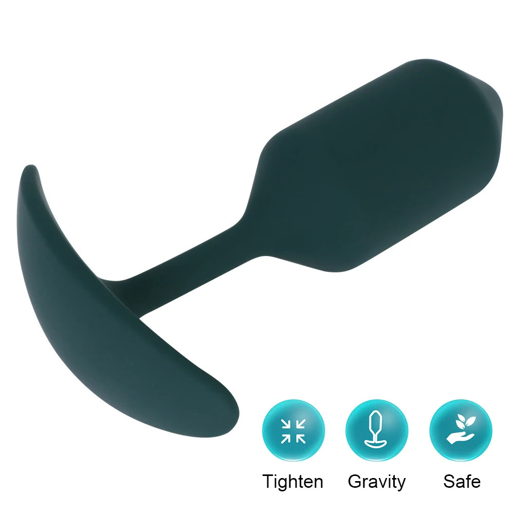 Built In Gravity Steel Ball Anal Plug for Men Prostate Massager Butt Dilator Women Vaginal Tighten Exerciser Sex Product 250320