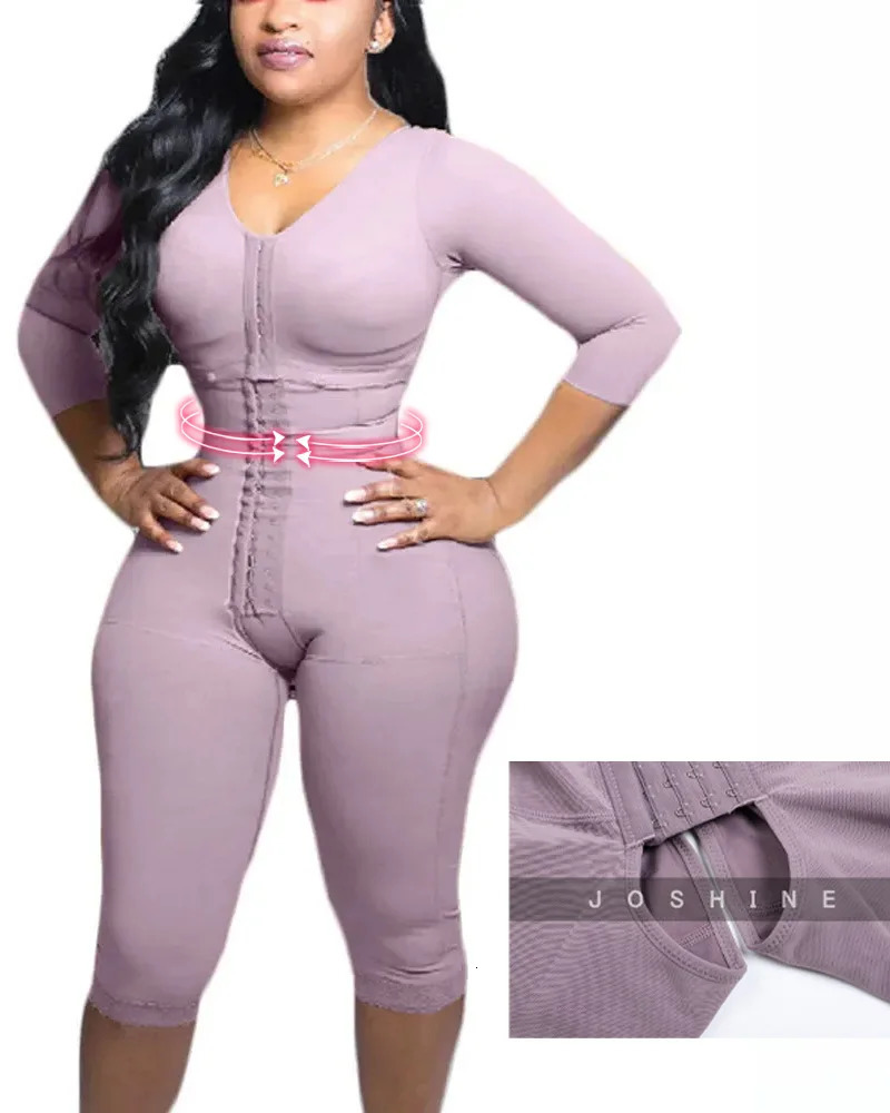 Fajas Colombianas Girdles Shapers Post Liposuction BBL Waist Trainer Flatten Abdomen Slimming Sheath Butt Lifting Shapewear 250321