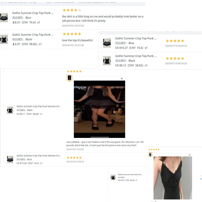 Crop Top Punk Summer Womens Retro Clothing Lace Strap Sweetheart Girl 2000s Camis Bow Aesthetics Y2k Tank Tight corset Sexy 250320