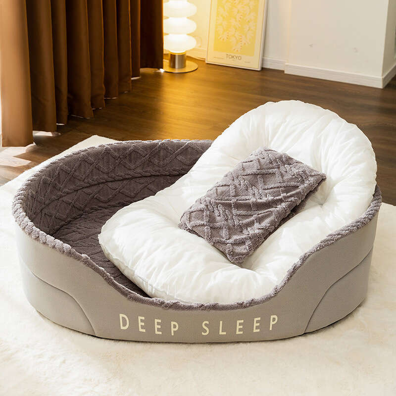 All-Season Warm Cushion with Detachable Cover for Large Dogs Ideal for Golden Haired Pets like Corgi - view 6
