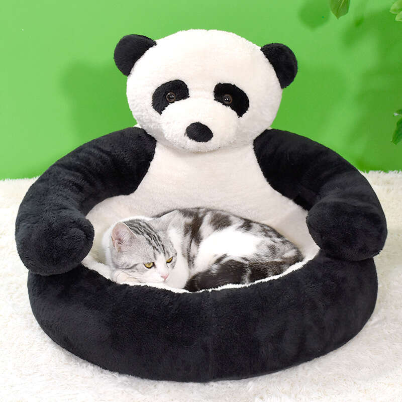 Four Seasons Universal Semi enclosed Removable and Washable Cat Warm Pet Nest Mat Small Dog Bed