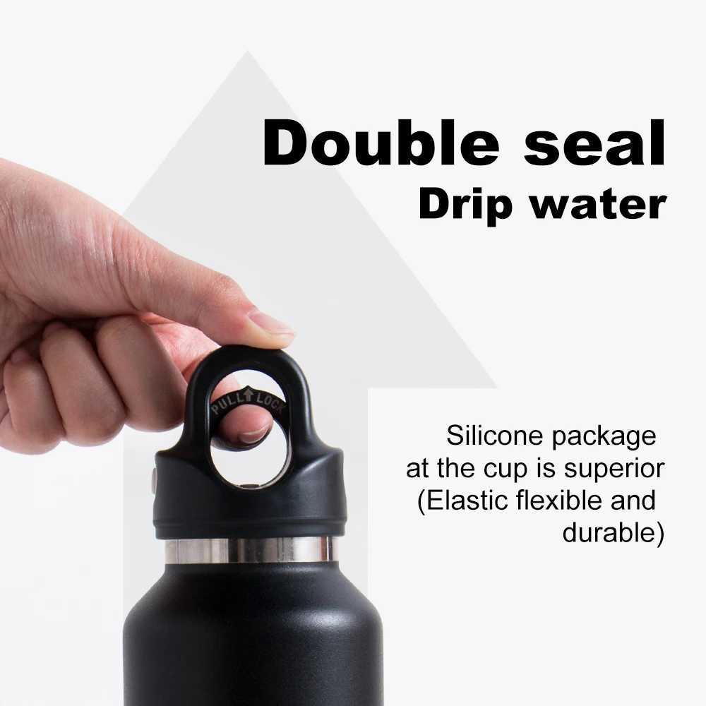 REVOMAX Large Capacity Stainless Steel Thermostat Portable Vacuum Film Insulated Drum with Screw Free Cover Thermostat 950ml X250321