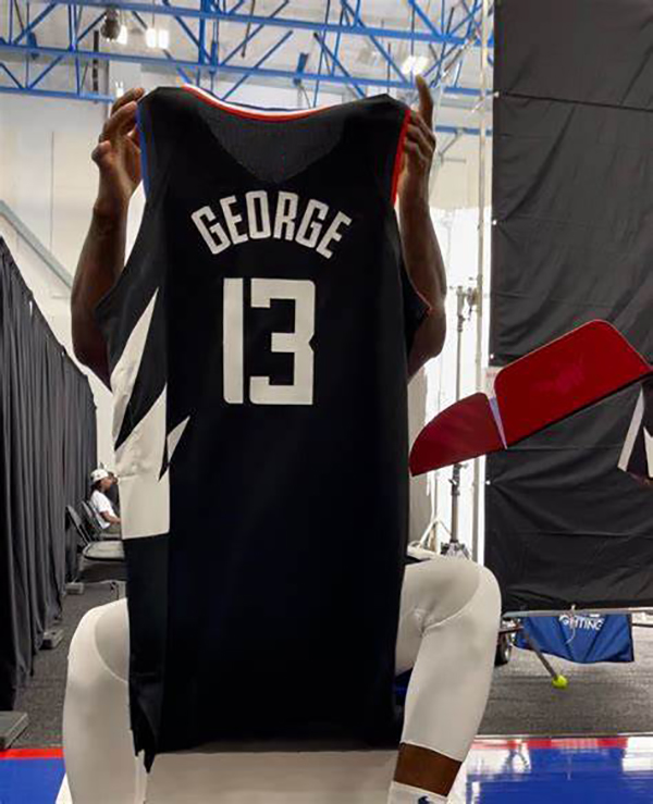 2 Leonard 2025 Basketball Jersey Zubac Harden Powell Coffey Custom Jerseys Sweatshirt - Embroidered