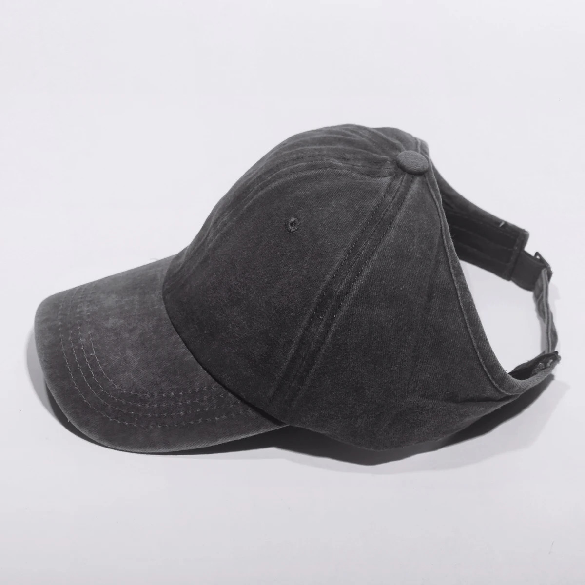 Ponytail Baseball Cap for Women Spring Summer Sun Hat Running Hat Messy High Bun Womens Caps Female 250320