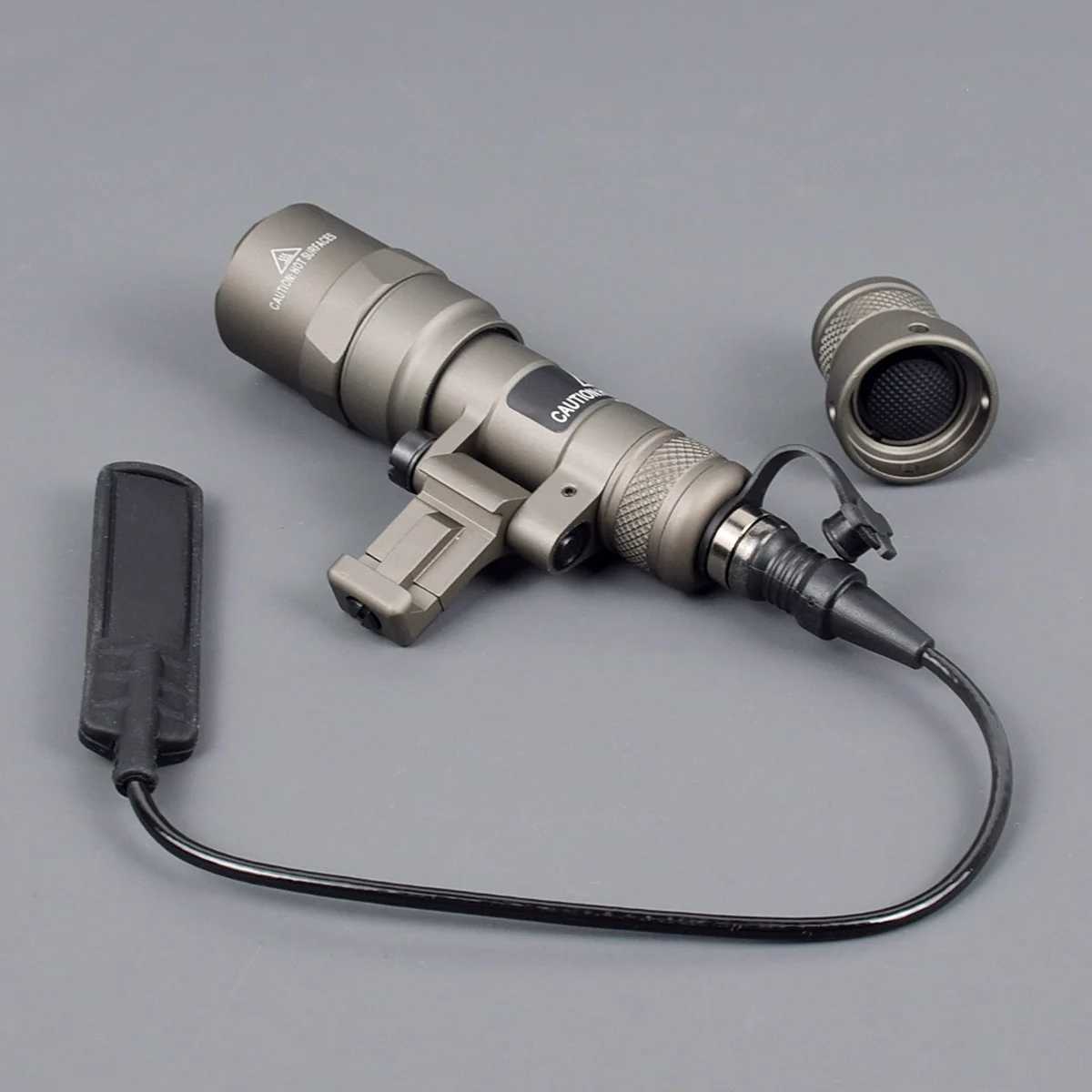 Tactical Offset Flashlight M340C M640DF M340V M640V Strobe Mini Scout Light PRO Compact LED Airsoft Weapon Light X250321