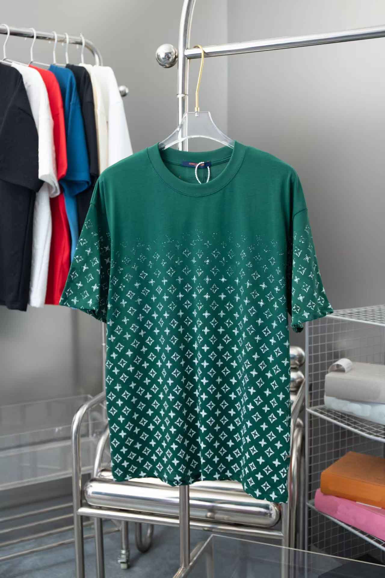 24SS Summer Mens Womens Plus Size Tees Loose Tees Brands Mens Casual T Shirt Clothing Shorts Sve Clothes T-shirt S-2XL w250424