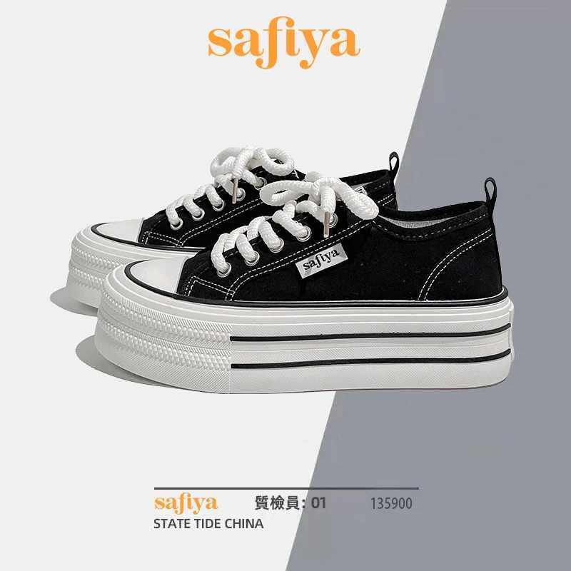 Autumn Shoes Round toe Fem Shoes Wen Clogs Platform Casual Sports Shoes All Match Shallow Mouth Black Dress Zapatos De jer Y250320
