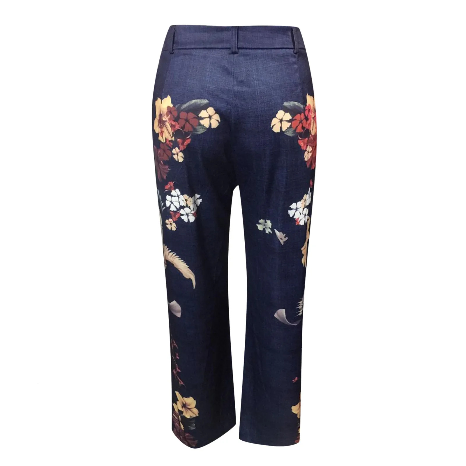 Streetwear Denim Jeans For Women Printed Jeans Casual Long Pants Loose Casual Straight Jeans denim jeans for women high waisted 250320