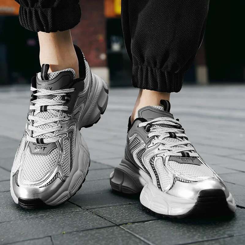 2025 Sneakers Male casual tennis shoes Trainer Race Breathable fashion loafers running Shoes for mens