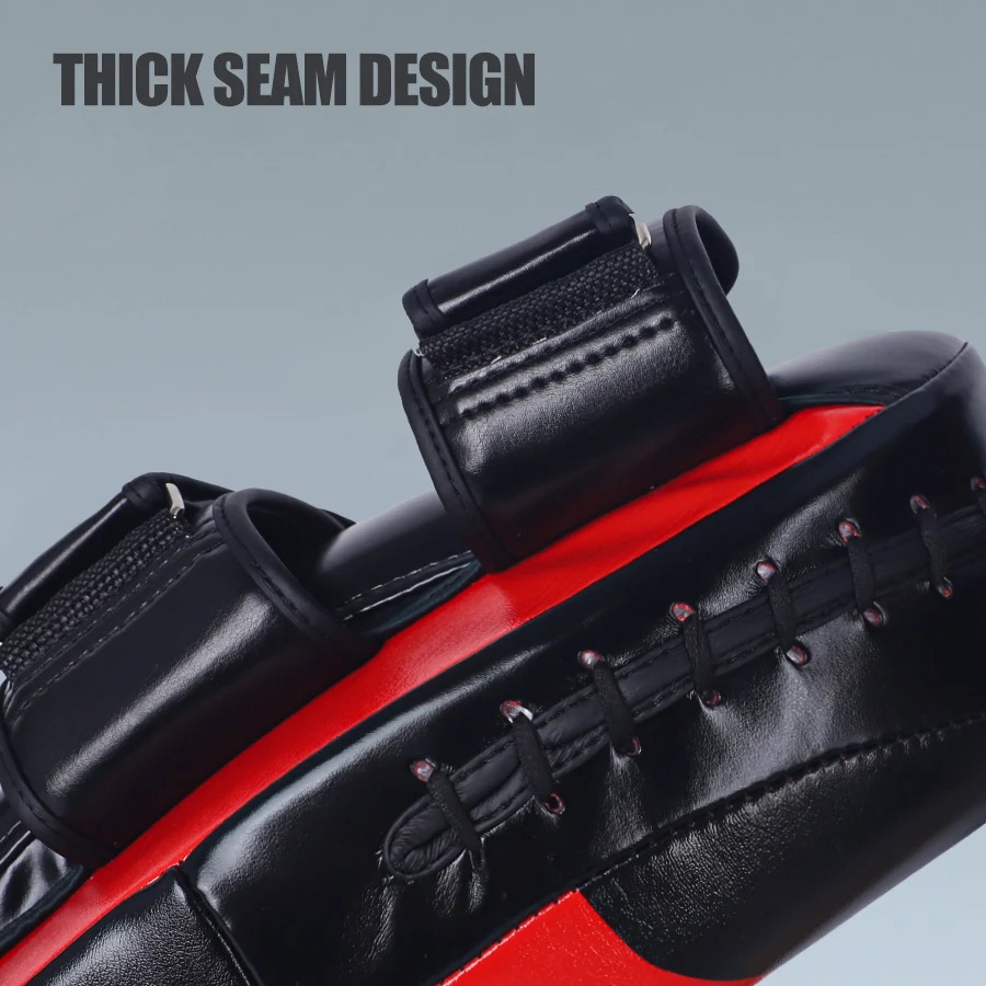 1PCS PU Leather Boxing Target Hand Foot Kicking Pad Bag for Muay Thai Taekwondo MMA Martial Arts Training Fitness Equipment 250321