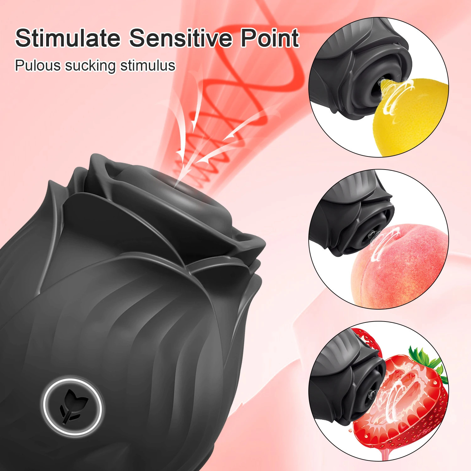 Clitoral Sucking Vibrator Rose-Flower 10 Intense Suction Modes G-spot Stimulator Vaginal Pussy Massager Adults Sex Toy for Women 250320
