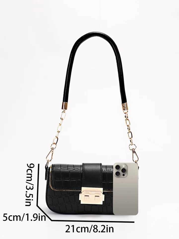 2024 New Single Shoulder Cross Body Bag Spring/Summer Womens Bag Original Simple and Elegant Small Square Bag Versatile Smal Y250319