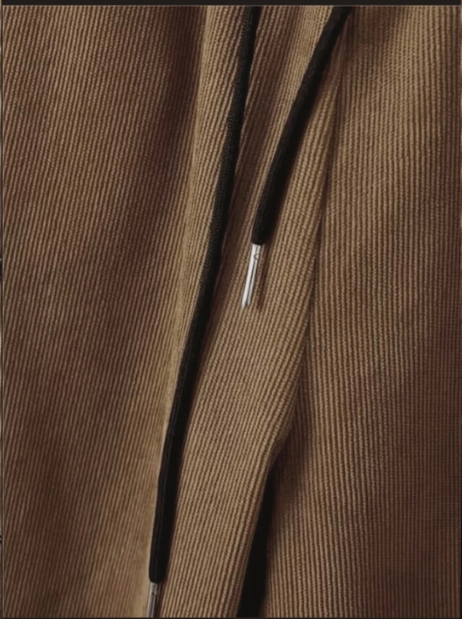 Mens solid color corduroy set long sleeved shirt and pants casual set 250320