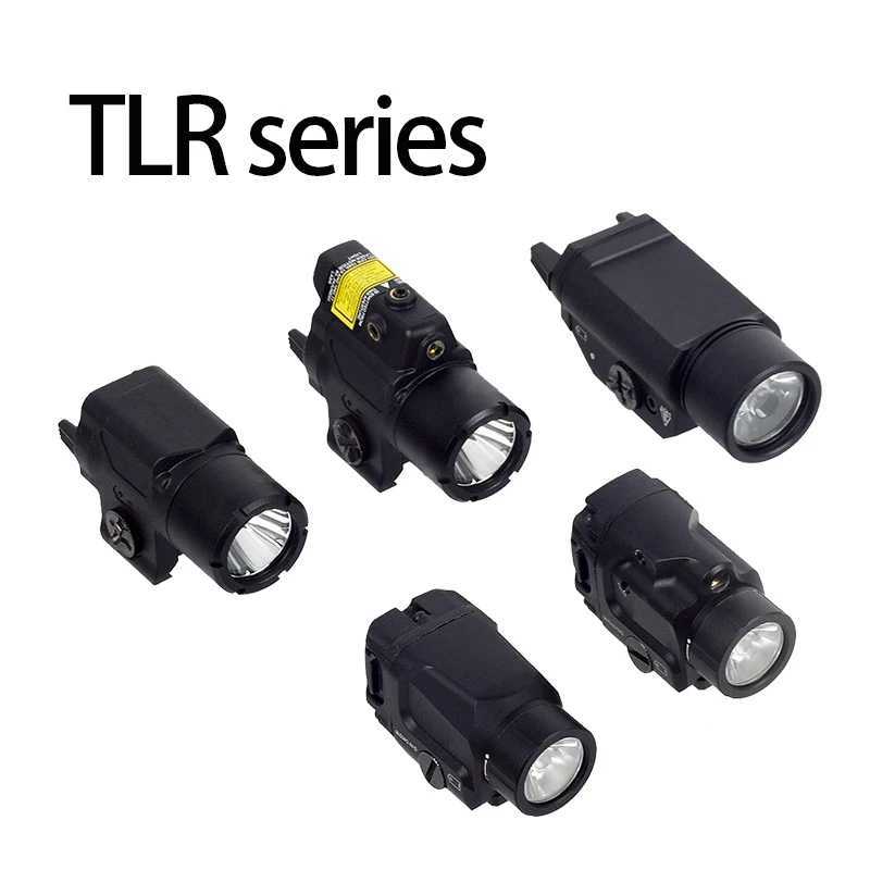 Tactical weapon flashlight metal 1000 lumens TLR1 LED flash 20mm Glock 17 air gun TLR7 reconnaissance flashlight hunting gun light X250321
