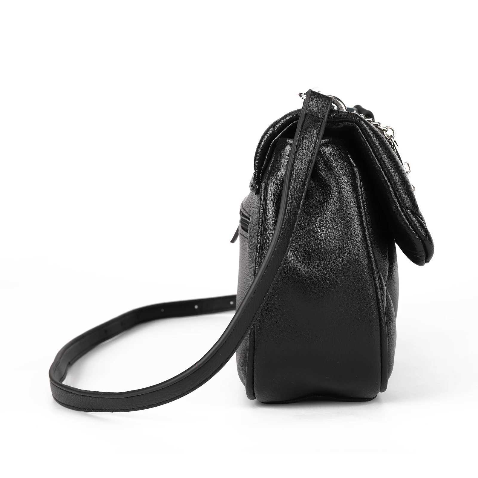 Fashionable womens shoulder bag luxurious star chain design cross shaped bag Y250320