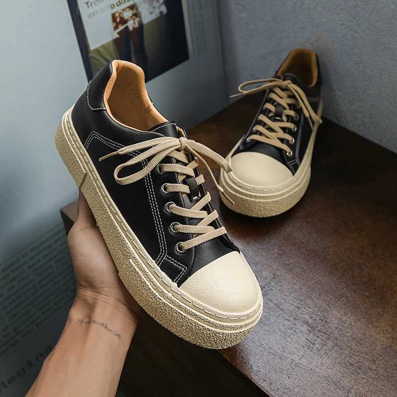 Mens Vcani shoes spring and summer fashion trends casual sports shoes outdoor flat tennis shoes student board shoes Y250320