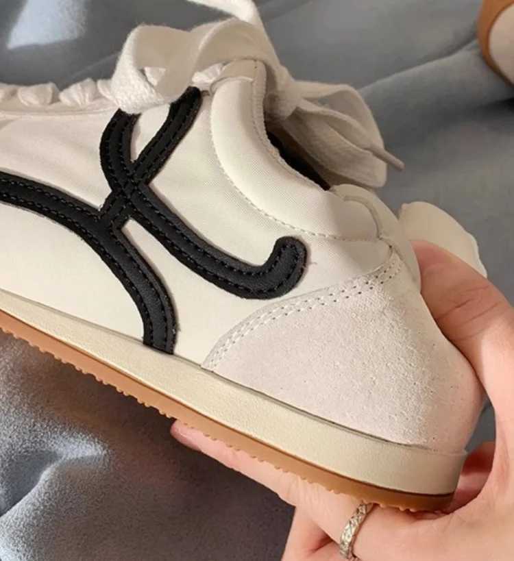 German Training Shoes Wen 2025 New Genuine Leather Wen Sneakers Flat Lace-up Retro Large Size Forrest Gump Shoes Wen Y250320