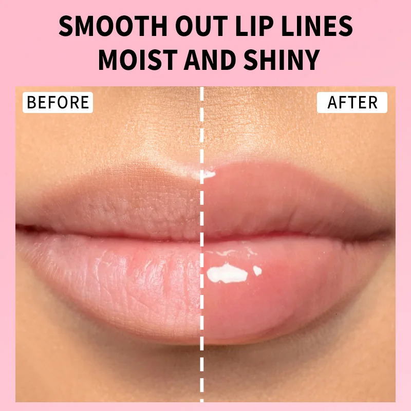 5PCS/Set Lip Gloss Lip Plumper Makeup Glitter Liquid Lipstick Transparent Lip Glaze Hydrating Lip Oil Cosmetic 250317