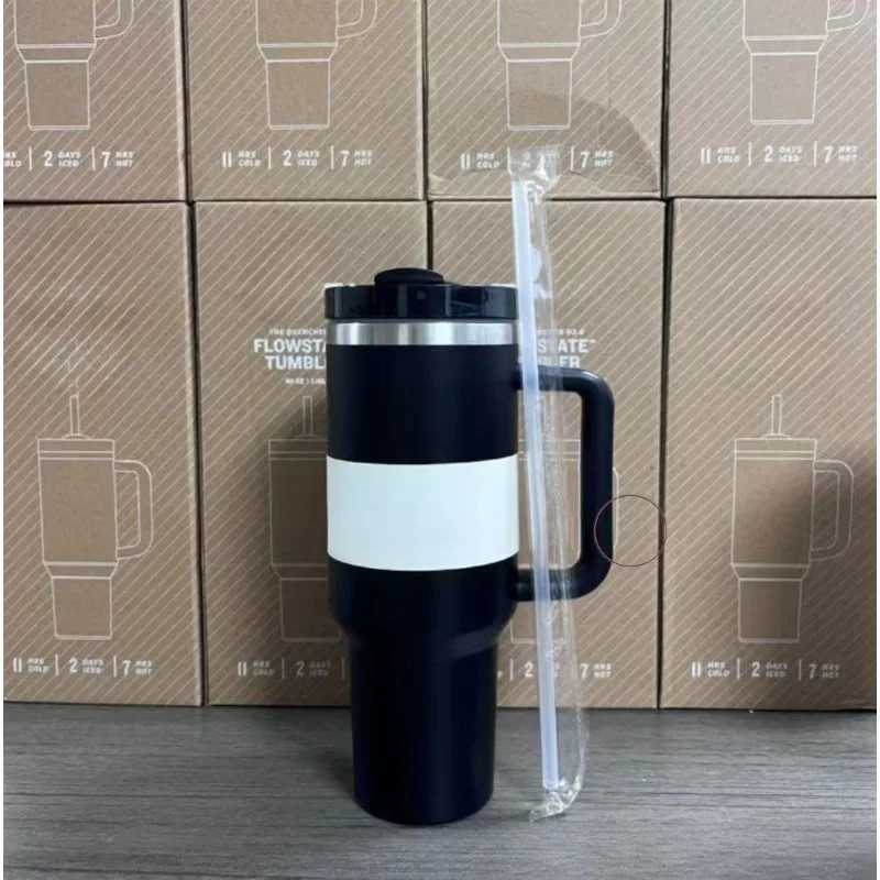40 ounce insulated stainless steel travel mug with handle cooling for 34 hours and keeping warm for 10 hours X250321